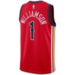 New Orleans Pelicans Trikot Zion Williamson Jordan 2023-24 Statement Edition Rot Swingman - Herren